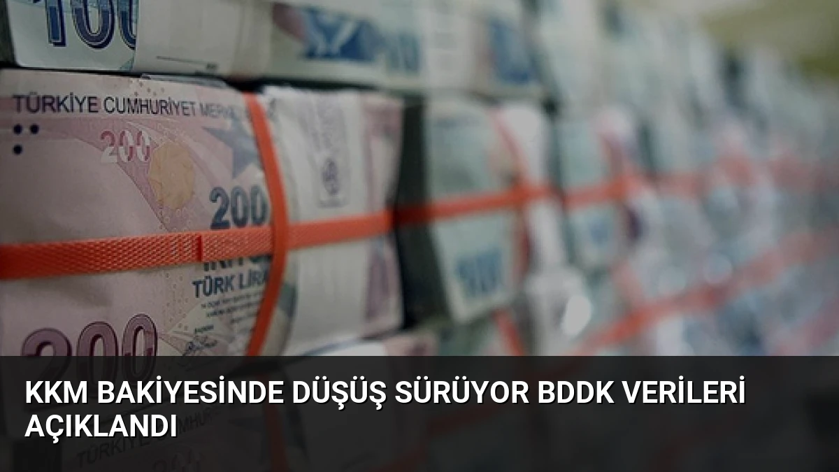KKM Bakiyesinde Düşüş Sürüyor BDDK Verileri Açıklandı