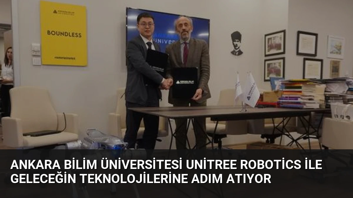 Ankara Bilim Üniversitesi Unitree Robotics ile Geleceğin Teknolojilerine Adım Atıyor