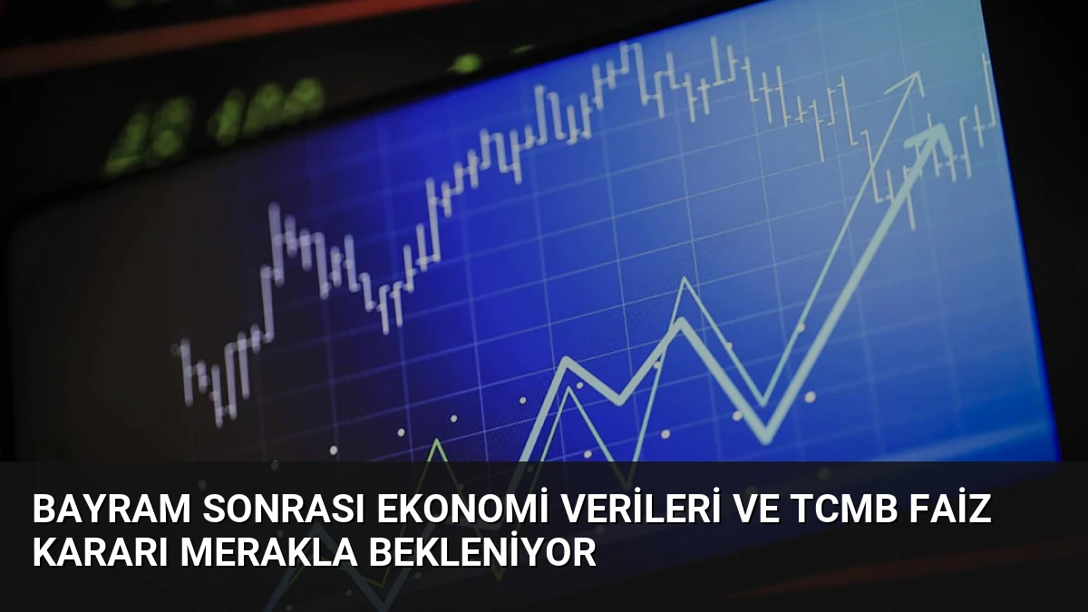Bayram Sonrası Ekonomi Verileri ve TCMB Faiz Kararı Merakla Bekleniyor