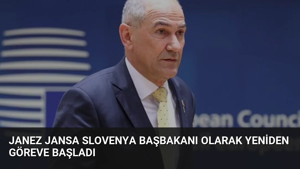 Janez Jansa Slovenya Başbakanı Olarak Yeniden Göreve Başladı
