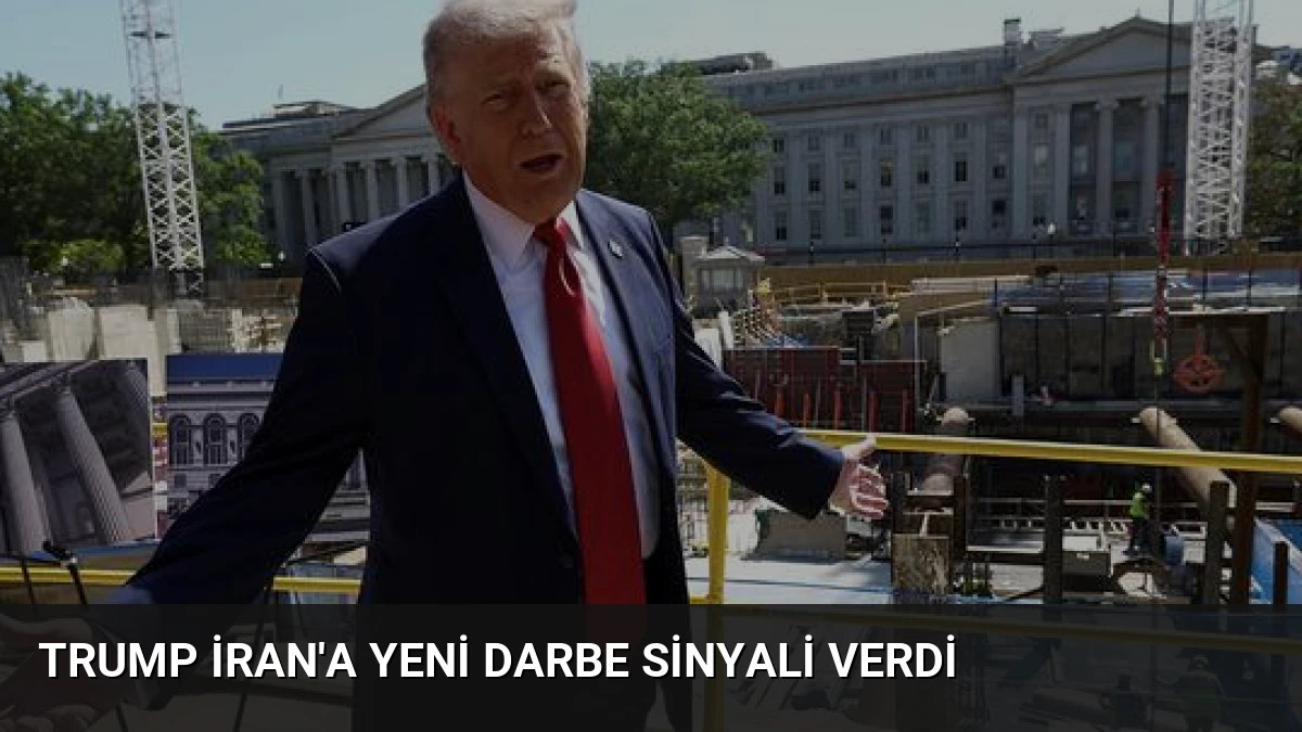 Trump İran’a Yeni Darbe Sinyali Verdi