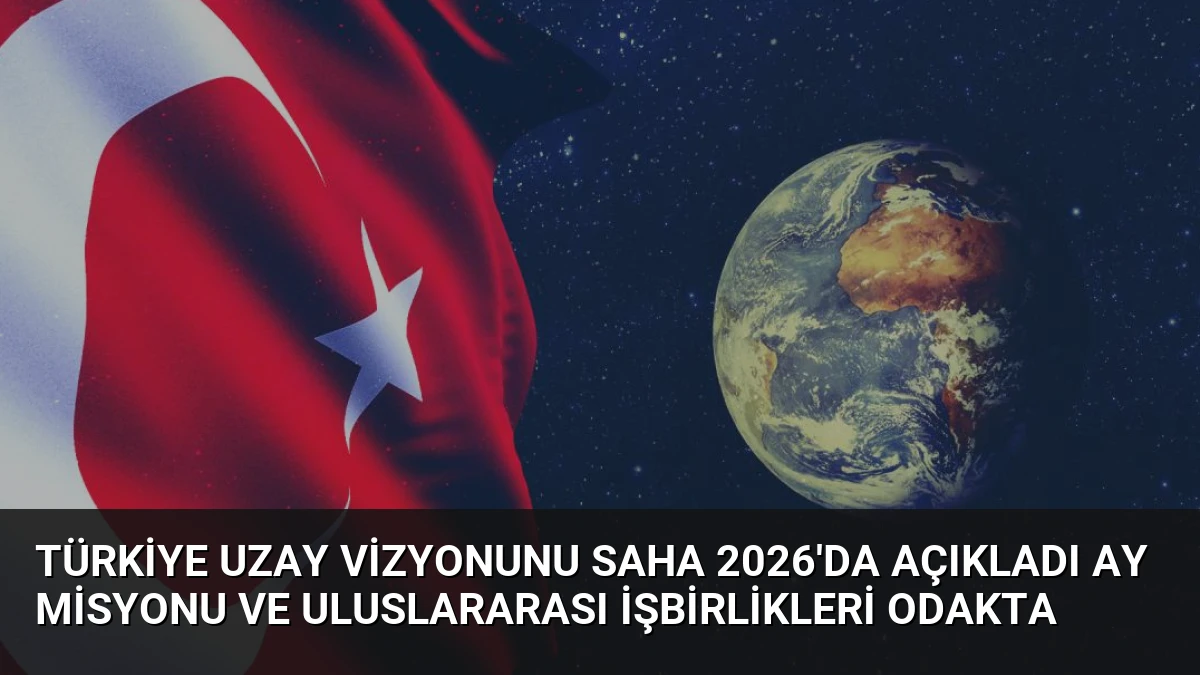 Türkiye Uzay Vizyonunu SAHA 2026’da Açıkladı Ay Misyonu ve Uluslararası İşbirlikleri Odakta