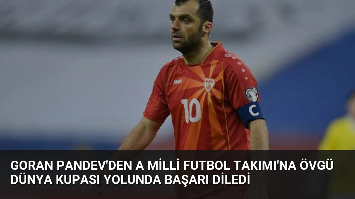 Goran Pandev’den A Milli Futbol Takımı’na Övgü Dünya Kupası Yolunda Başarı Diledi