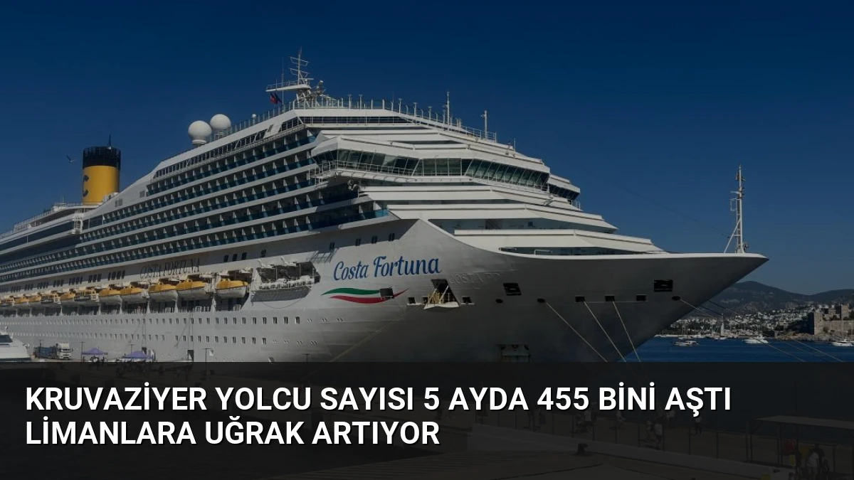 Kruvaziyer Yolcu Sayısı 5 Ayda 455 Bini Aştı Limanlara Uğrak Artıyor