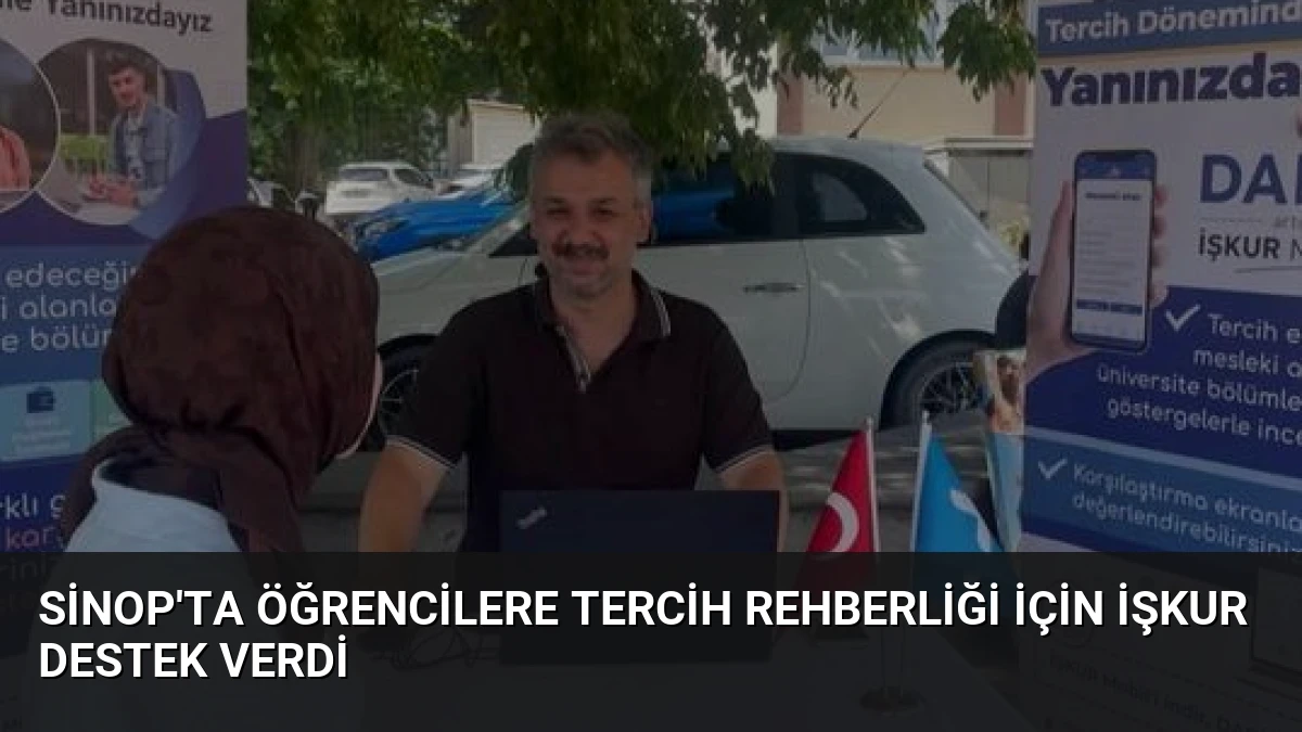 Sinop’ta Öğrencilere Tercih Rehberliği İçin İŞKUR Destek Verdi