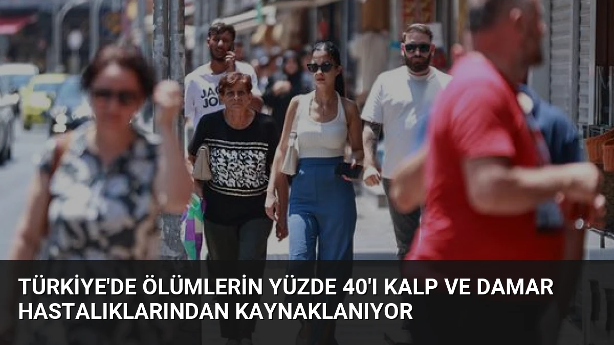 Türkiye’de Ölümlerin Yüzde 40’ı Kalp ve Damar Hastalıklarından Kaynaklanıyor
