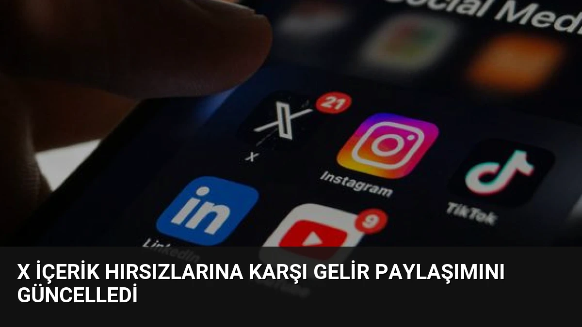 X İçerik Hırsızlarına Karşı Gelir Paylaşımını Güncelledi